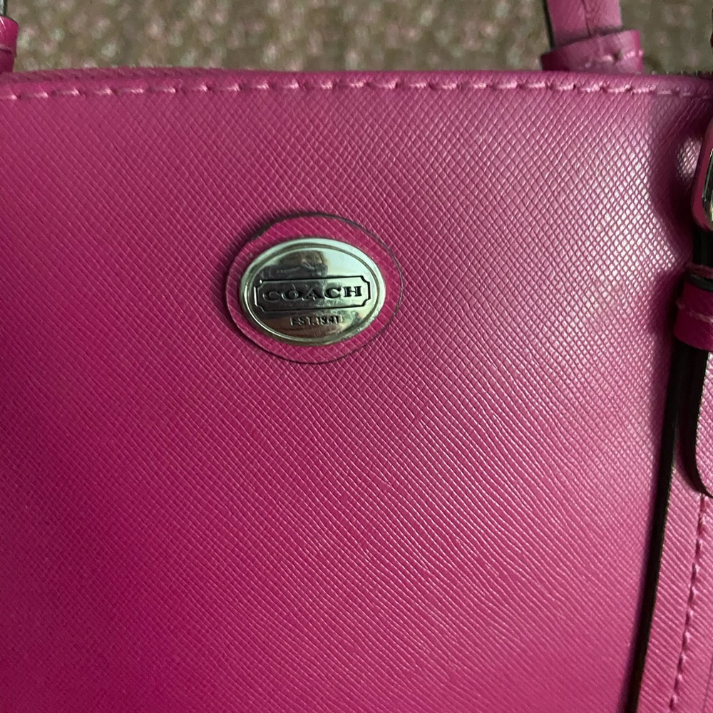 Coach Raspberry Empire Handbag - Picture 2 of 6